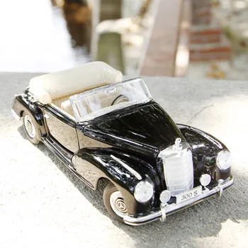 1:18 Auto Móvel Coche Liga de fundição de Veículo de Luxo Super Carro de Modelos de Carros antigos mkd2 Brinquedos para Crianças BENZ 1955 300S