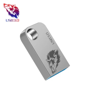 Mini pen drive 64gb 32 gb USB 3.0 flash drive pendrive USB stick 16gb 8gb impermeável memory stick real capacidade usb 3.0 disco
