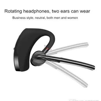 Negócios Fone de ouvido sem Fio Bluetooth mãos livres Fones de ouvido Com Microfone Fone de ouvido Fone de ouvido auriculares Para Telemóvel Esportes de Condução Driver