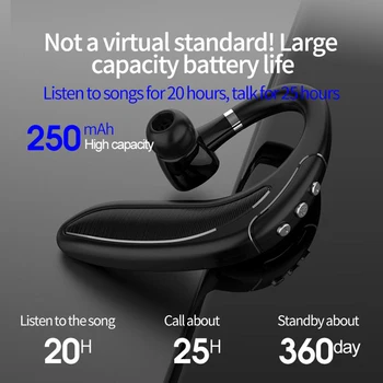 Bluetooth 5.0 sem Fio do fone do gancho, mão livre, fone de ouvido cap, Negócios, Esportes de Gancho do Fone de ouvido, fone de ouvido sem fio para a Apple, Android