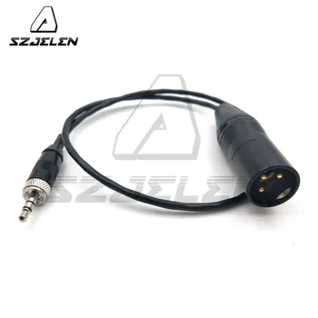 Equipamento de som gravação de cabo de conversão,o Bloqueio de plug 3.5 áudio XLR de 3 pinos Macho para Sony D11 cabo de áudio,50cm
