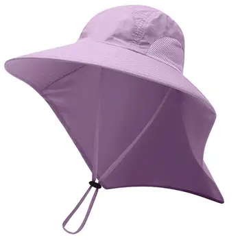 Unisex Proteção UV Tampa de Verão ao ar livre de Pesca, Escalada Chapéu de Sol com Pescoço Aba Tampa de Proteção chapéu do Sol Chapéu, Boné chapéu do Sol Chapéu