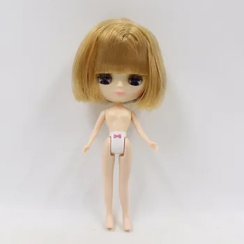 10CM de altura mini boneco bob curto cabelo normal do corpo
