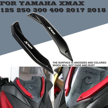 Acessórios da motocicleta Defletores de pára-brisa pára-brisas Suporte Conjunto Protetor Para a YAMAHA XMAX300 XMAX 125 250 300 400 2017 2018