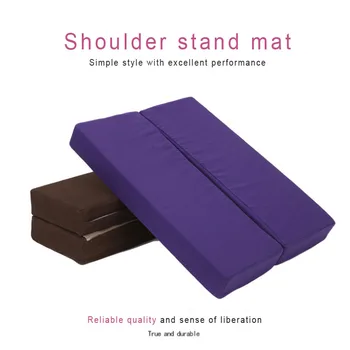 Yoga ombro suporte almofada de yoga acessórios de dobramento travesseiro bloco yoga