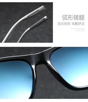 Óculos de sol Polarizados 2020 Magnésio de Alumínio de alta qualidade uv400 Retângulo homens mulheres da Praça de óculos de sol