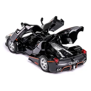 1:32 simulação de alta super FXX K super carro esportivo brinquedo infantil liga o som e a luz puxar de volta modelo de carro para crianças presentes