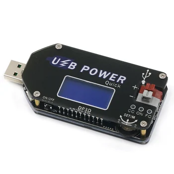 ZK-DP3D CNC USB TYEPE-C DC DC Conversor CC CV 1-30V 2A 15W Módulo de Potência Ajustável fonte de alimentação Regulada QC2.0 3.0 AFC