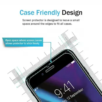 Samsung Galaxy S9 Mais transparente 3D temperado Protetor de tela