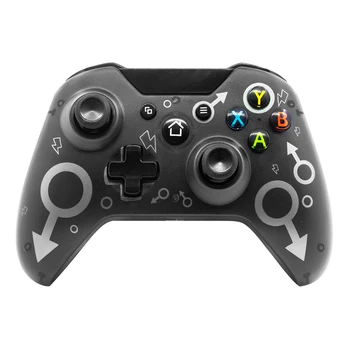 N-1 sem Fio de 2,4 GHz Controlador de Jogo para Xbox Um para a PS3, Jogos para PC Joystick Gamepad com Dupla Vibração do Motor