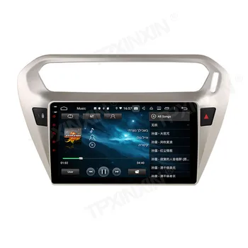 128G Android Para Citroen Peugeot 301 C Elysee-2017 Carro GPS de Navegação de Carro Player de Multimídia de Auto-Rádio Gravador Estéreo