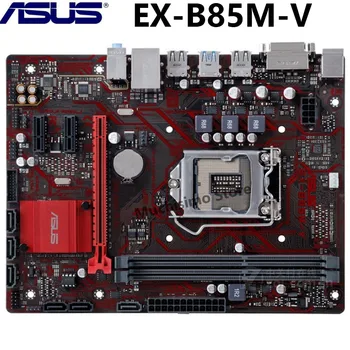 Asus EX-B85M-V Socket LGA 1150 ambiente de Trabalho Original placa-Mãe i7, i5, i3 DDR3 SATA3 USB3.0 PCI-E 3.0 de placa-mãe de PC, Micro ATX