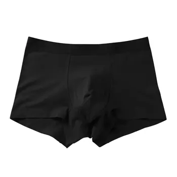 IYUNYI Nova Moda Homens em roupa interior Macio Sexy Sólido de Algodão Respirável Boxers Shorts U Convexo Bolsa de Homens de Cueca Cuecas Calcinha