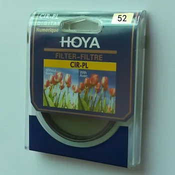 HOYA 52mm CPL CIR-PL Fino Anel de Filtro Polarizador Digital, Protetor de Lente