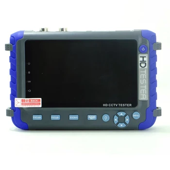Hd 1080P Cctv-testador de Mini Monitor de 8MP Tvi Cvi Ahd Em Uma Câmera Testador Cvbs de Teste Analógico Multi-formato de Porta de Saída de Vídeo 5inch Testador