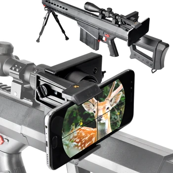 Rifle âmbito Smartphone com Sistema de Montagem - Smart Shoot Âmbito Adaptador de Montagem foriphone Samsung Semi-Auto Rifle Âmbitos de Ação Parafuso Rif