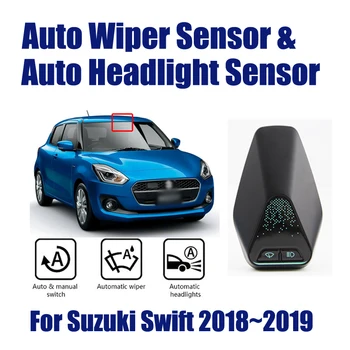 Acessórios Para Carro Automático Chuva Limpador De Sensores E Sensor De Farol Para Suzuki Swift 2018 E 2019 Smart Auto De Condução Assistente Do Sistema