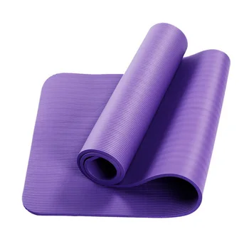 183*61 cm de Espessura Qualidade Tapete de Yoga NBR Mulheres Ginásio Esteiras de Exercício do Não-deslizamento de Esportes Fitness, Ginástica, Pilates Equilíbrio Pad Iniciante 10mm