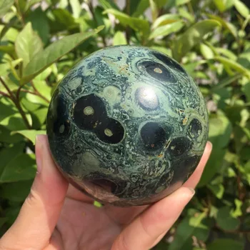 60mm pedra preciosa Natural esfera de Malaquita Pedra Bolas de Cristal Kambaba Jasper esfera