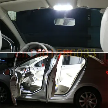 Interior do DIODO emissor de Luzes do Carro Para a Renault sm5 impressão de quarto de cúpula de mapa de leitura pé da porta da lâmpada livre de erros 13pc