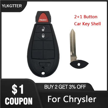 YLKGTTER 2 Botões+1 Substituição Remoto Inteligente do tampo Para Jeep Cherokee ou Dodge Charger Magnum Calibre Challenger Chrysler 300