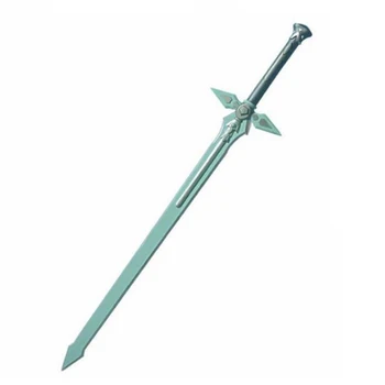 80cm SkySword & SÃO Elucidator Espada Cosplay Preto Azul / Picada de Espada Escura Repulsor & A de Ouro 72cm O