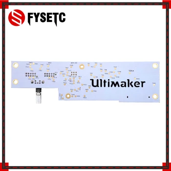 Conjunto completo UM2 Ultimaker 2 Controlador de Placa de Adaptador de Placa+Placa Principal do Display LCD Kit Painel de Controle Para Ultimaker Impressora 3d de Peças