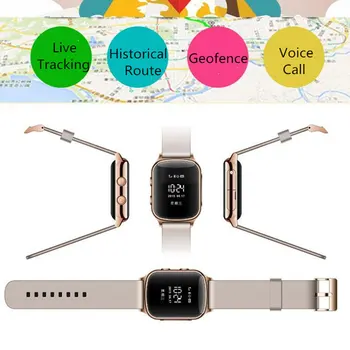 T58 GPS Kids Smart Watch Child Elder Bracelet Personal Locator GSM Tracking Device LBS WiFi Call APP Realtime Oled screen