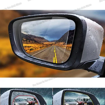 Lsrtw2017 Nano do Rearview do Carro de Frente a Janela de Chuva Sombra Filme Filme em HD para A3 Audi Q3 Q7 Acessórios anti-água adesivo