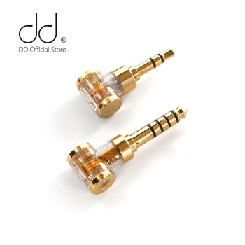 DD ddHiFi DJ35AG/ DJ44AG 2,5 mm Equilibrada Fêmea de 3,5 mm / 4,4 mm Macho Tomada de Fone de ouvido Adaptador Conversor de Áudio para Fone de ouvido / DAP