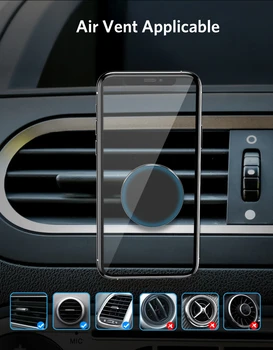 2PCS/MONTE Novo Magnético Carro Titular do Telefone Móvel Telefone Celular Carro de Apoio de Ventilação de Ar Montagem do Carro de GPS Suporte do Telefone