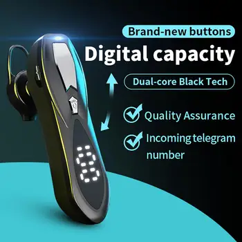 Rondaful Fone De Ouvido Bluetooth Bluetooth 5.0 Mãos Livres Fones De Ouvido Mini Sem Fio Auricular Auricular Para Funcionar De Fitness Condução