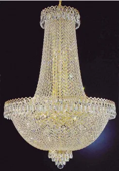 Phube Iluminação Império Francês De Ouro Lustre De Cristal Cromo Iluminação Do Candelabro Moderna E Lustres De Luz