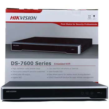 Hikvision Kits de Vigilância de Vídeo de NVR DS-7616NI-K2/16P 16POE + DS-2CD2343G0-I & DS-2CD2043G0-eu 4MP IP de Alta Resoultion WDR POE IR