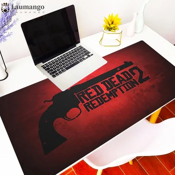 Red Dead Redemption Mouse Pad Grandes Computadores de Jogos Gamer Grande Esteira do Rato Acessórios Mousepad XXL Mause Pad Teclado 900X400