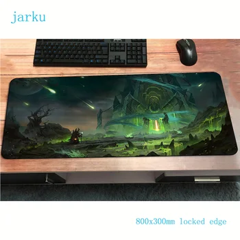 Ufa tapetes 800x300x3mm xl gaming mouse pad teclado grande tapete de rato 3d notebook gamer acessórios padmouse mat