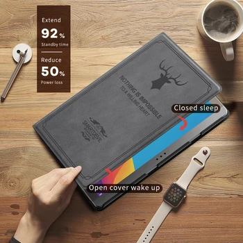 SmartDevil Tablet casos Para Xiaomi pad 4 2019 anti-queda tampa de 8 polegadas flip modelo de caso para mipad 4 Plus 10.1 polegadas escudo protetor