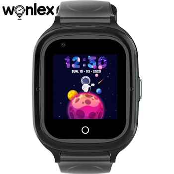 Wonlex KT23 Smart Watch Criança Relógio da Câmara Grande-Bateria GPS-wi-FI Rastreador Tomar-Vídeo 4G Crianças Impermeável Bebê SOS Anti-perda de Relógios