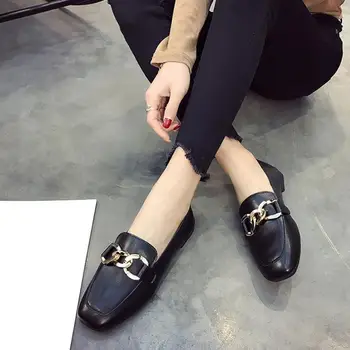 Mulheres Retro Camurça Sapatilhas Casuais Sapatos De Moda De Alta Qualidade Televisão Salto Raso Pontiagudo Dedo Do Pé De Bailarina De Ballet Televisão Deslizar Sobre Sapatos
