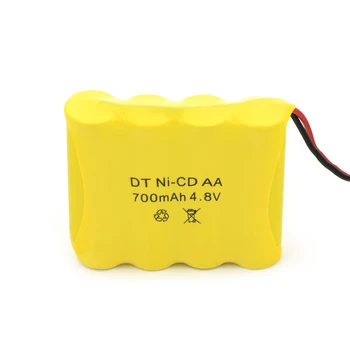 1/2/4/8x de 4,8 v 700mah bateria Recarregável de Ni-cd baterias Com o SM-Plug 2P 5.6x5.1x1.4cm De Controle Remoto, Brinquedos Carro de Substituição da Bateria