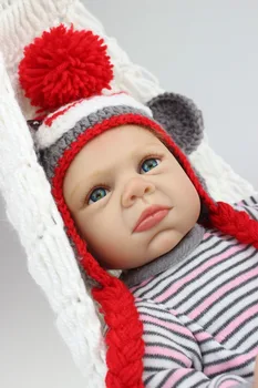 NPK, 50cm de Silicone macio renascer boneca bebê boneca reborn forgirls presente bebe vivo bonecas reborn de silicone inteiro brinquedos