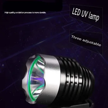 Jyrkior Mecânico Multifuncional Industrial UV Ultravioleta Verde de Petróleo Lâmpada de Cura de Duplo Núcleo de Luz UV Para Manutenção de placa-mãe