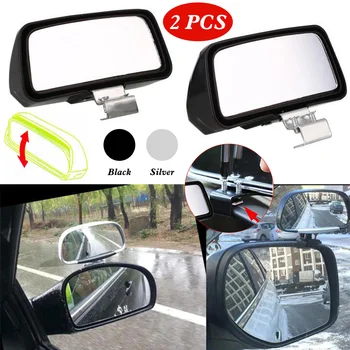 Ponto cego Espelhos para Carros Ajustável Carro Auxiliar Universal de Ângulo Amplo Lado do Espelho de Vista Traseira Retrovisor do Carro Espelho Convexo