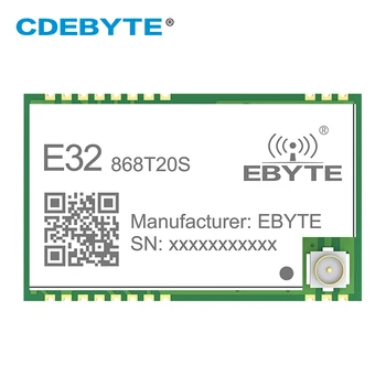 10pcs EBYTE E32-868T20S SX1276 LoRa 868 MHz IPEX 100mW SMD Transceptor sem Fio 868mhz TTL de Longo Alcance do Transmissor e do Receptor