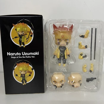 Naruto Uzumaki Figura Naruto 1273 Pvc Figura de Ação Brinquedos Boneca de Presente Qposket Anime 10cm