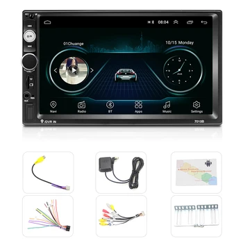 Camecho 2 Din Android 8.1 Carro jogador de Multimédios do Carro de GPS Rádio Autoradiol som Para a Volkswagen, Skoda, Nissan, Hyundai toyota Kia