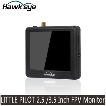 Hawkeye Pouco Piloto de 2.5 polegadas/3.5 polegadas FPV Monitor de 5.8 GHZ 48CH 960*240 Receptor com Bateria para RC FPV Racing Drone