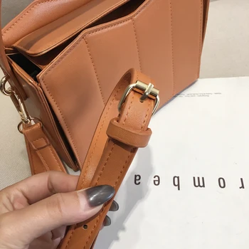 A marca de Designer de Moda Caixa de Sacola Para as Mulheres 2020 PU de Couro Mini Fêmea Saco Crossbody Sólido Vintage Bolsas de Alta Qualidade