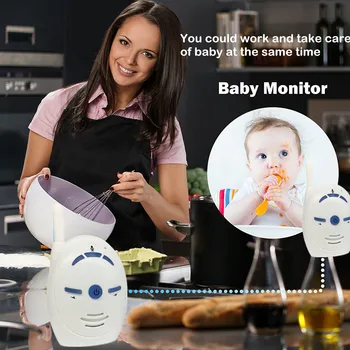 Monitor do bebê sem Fio wi-fi Criança Walkie-Talkie de Áudio de Rádio Babá intercome bebê telefone Portátil elétrico Babá do bebê da câmara