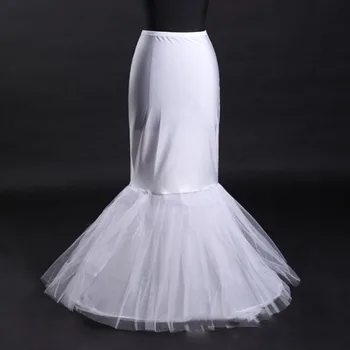 Casamento Petticoat de Noiva Aro Hoopless Crinolina Metade Slip de Baile Underskirt Fantasia Saia SER88